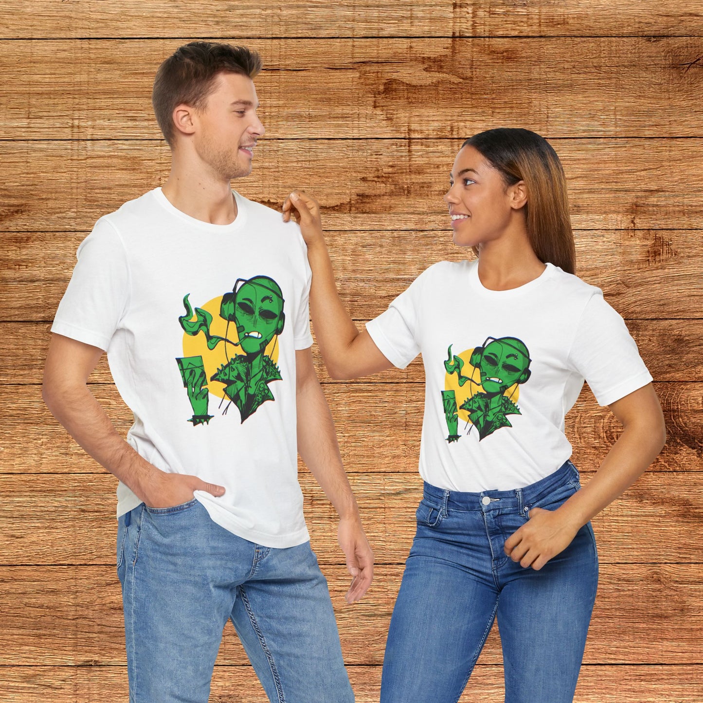 Alien A Unisex Softstyle T-Shirt
