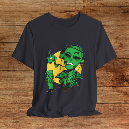 Alien A Unisex Softstyle T-Shirt